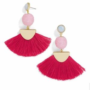 BaubleBar Tassel / Les Bonbons Style Earrings NWOT
